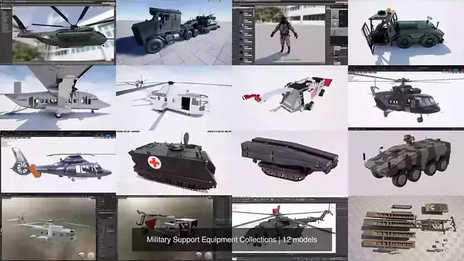 Military Support Equipment Collections 
