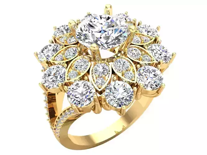 Diamond Ring - Womens Rings - N1269