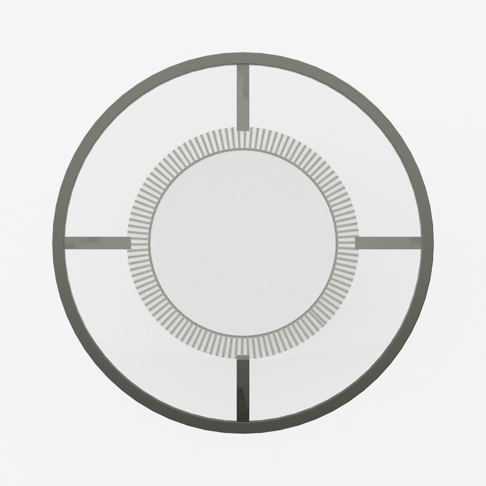 Bryant Side Table Dark Bronze 3D model_4