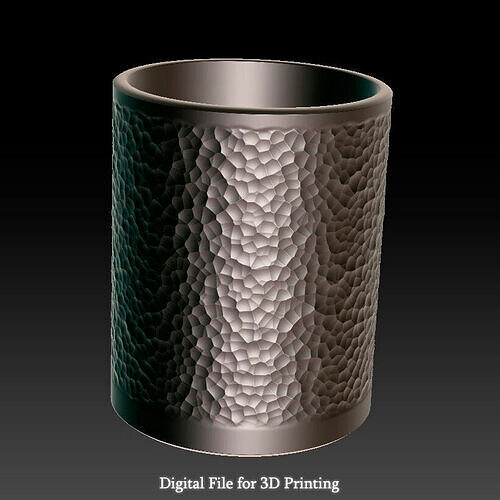 Faceted Cup for mini Cola Cans - Koozie Holder 3D print model