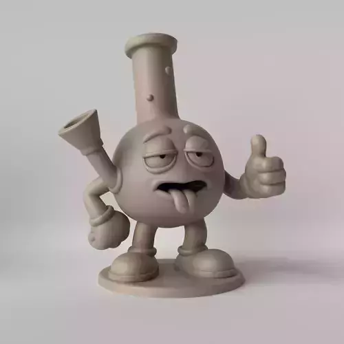 Bong Buddy  Chill Mascot 3D print model