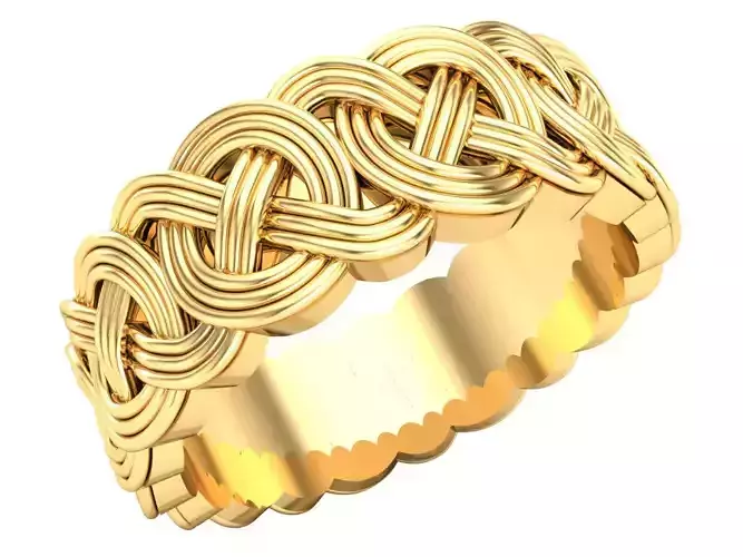 patterned-ring - N714010 3D print model