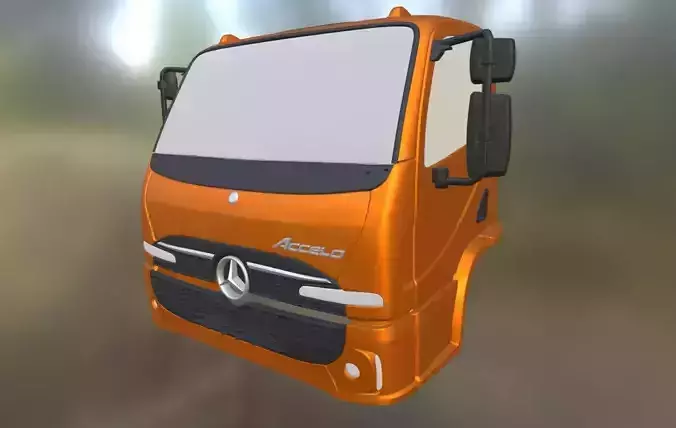 Mercedes-Benz Accelo 2025 3D print model