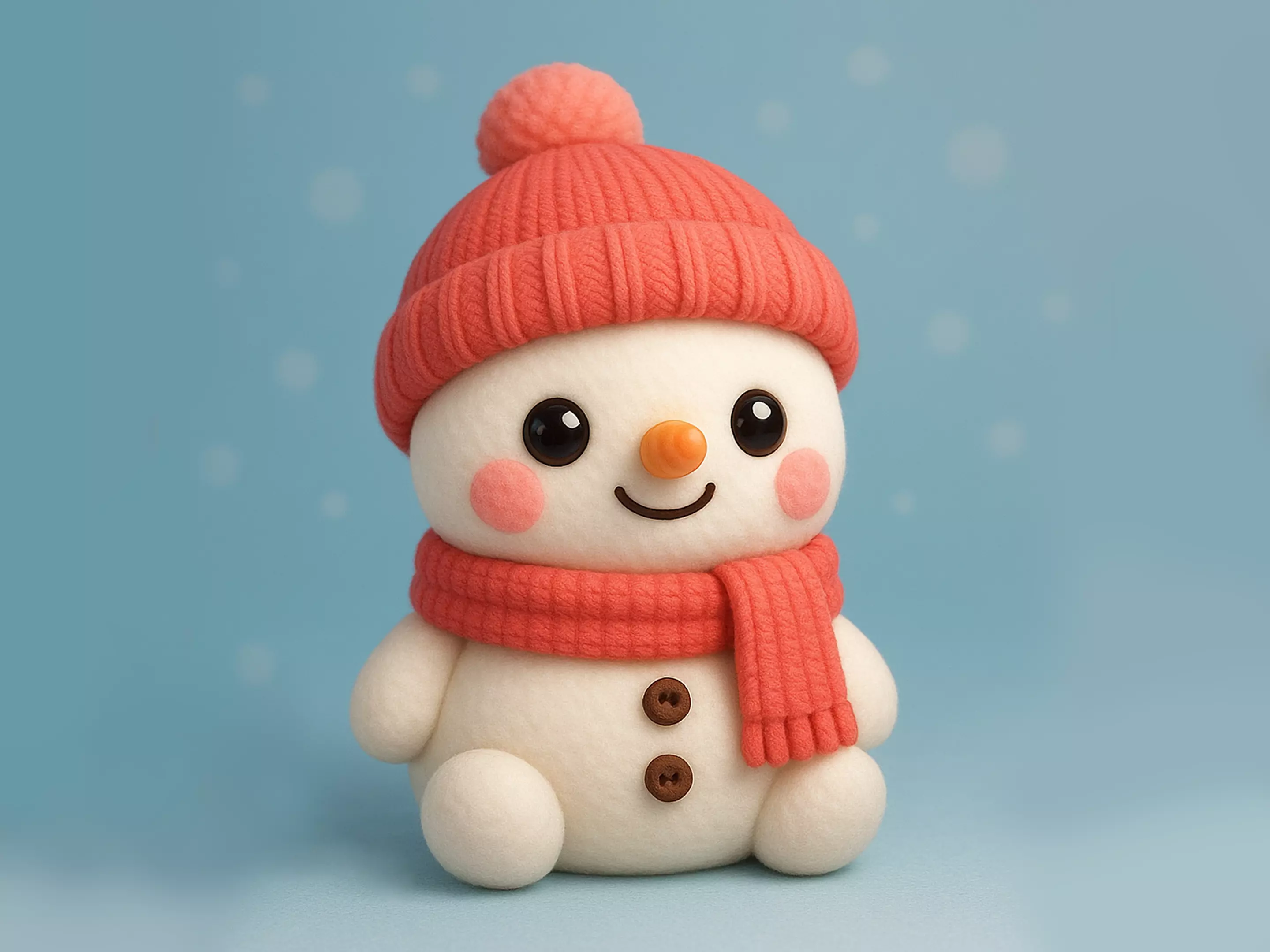 Snowman Decor 3D print model_0