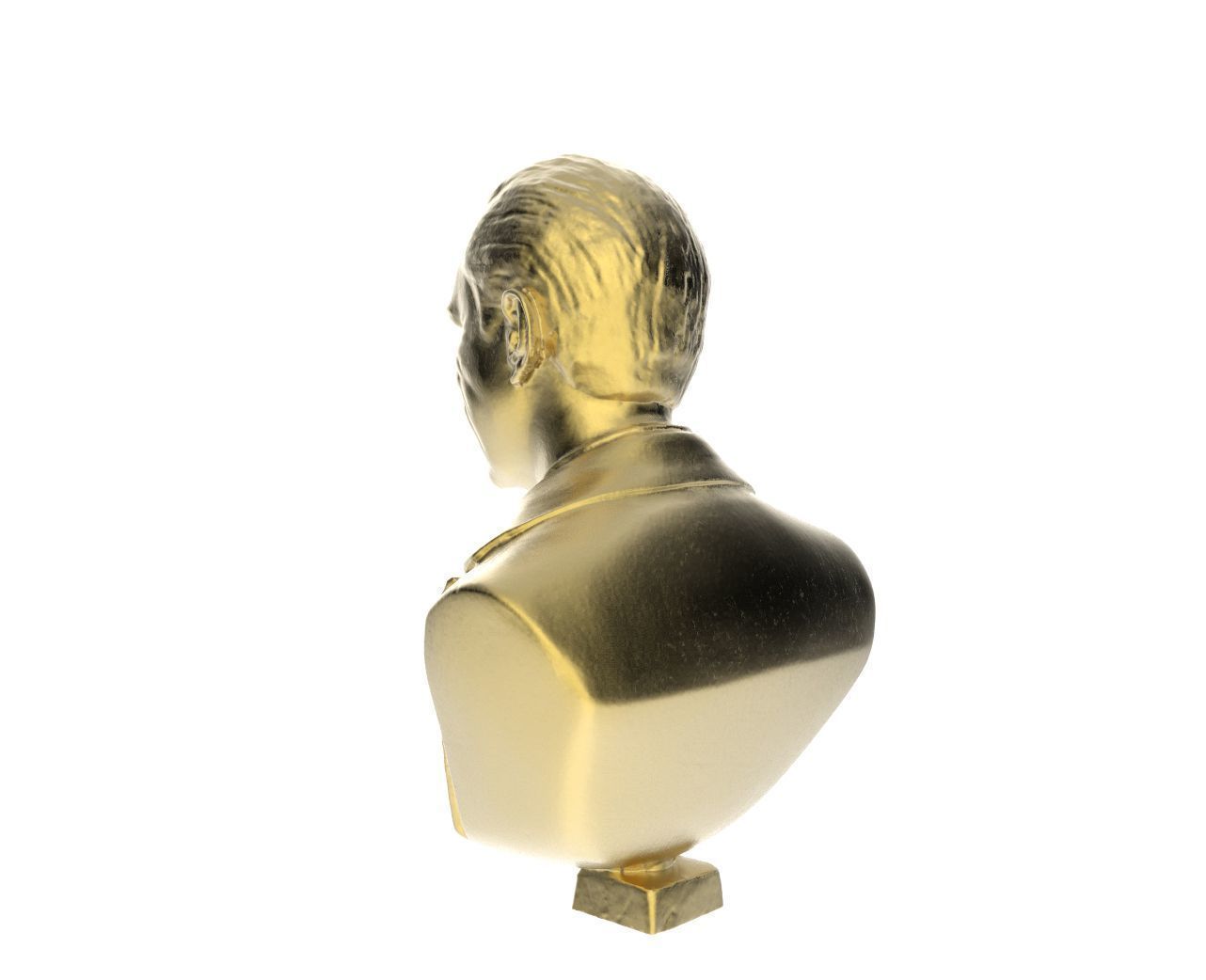 Scanned Dracula Torso 3D print model_3