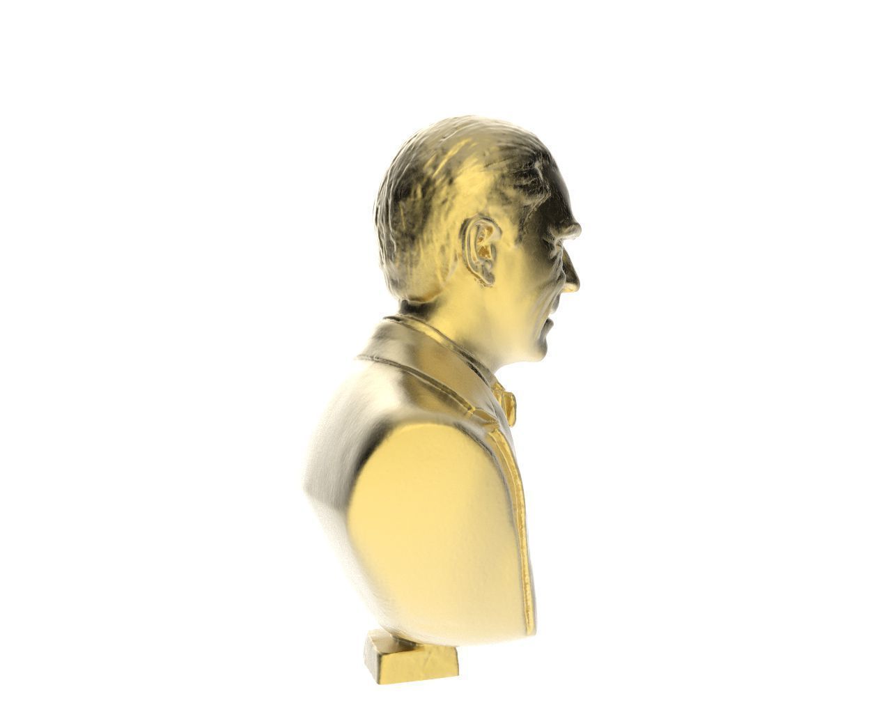 Scanned Dracula Torso 3D print model_1