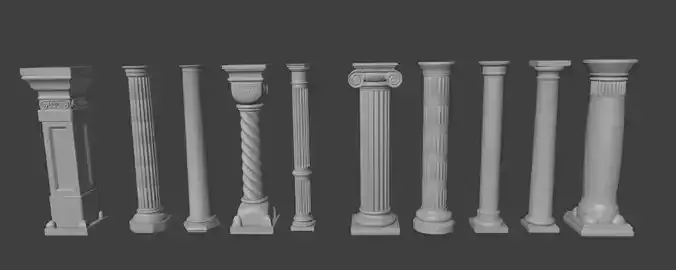 ClassicalColumn3DModelCollection