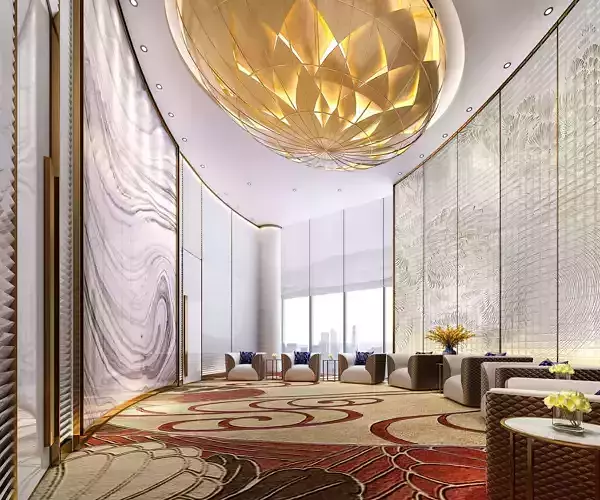 Executive Negotiation Room - Corporate Boardroom Scene