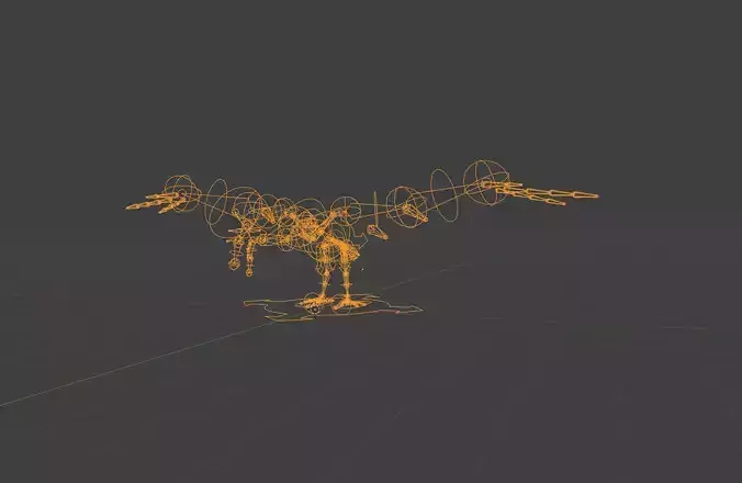 XPEA Creature Rig 3D model 3D model