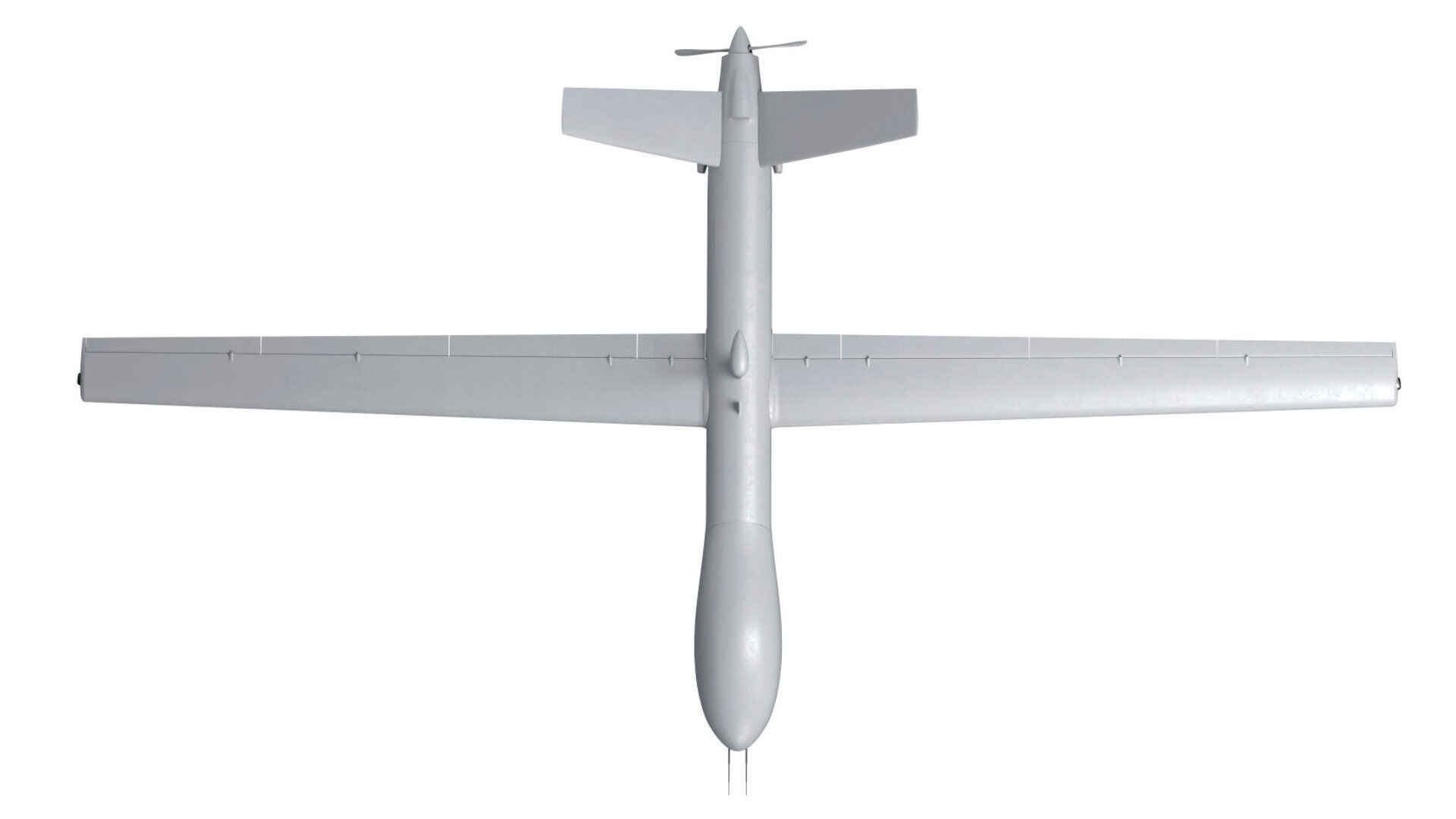 Elbit Hermes 900 UAV Israel military drone 3D model_6