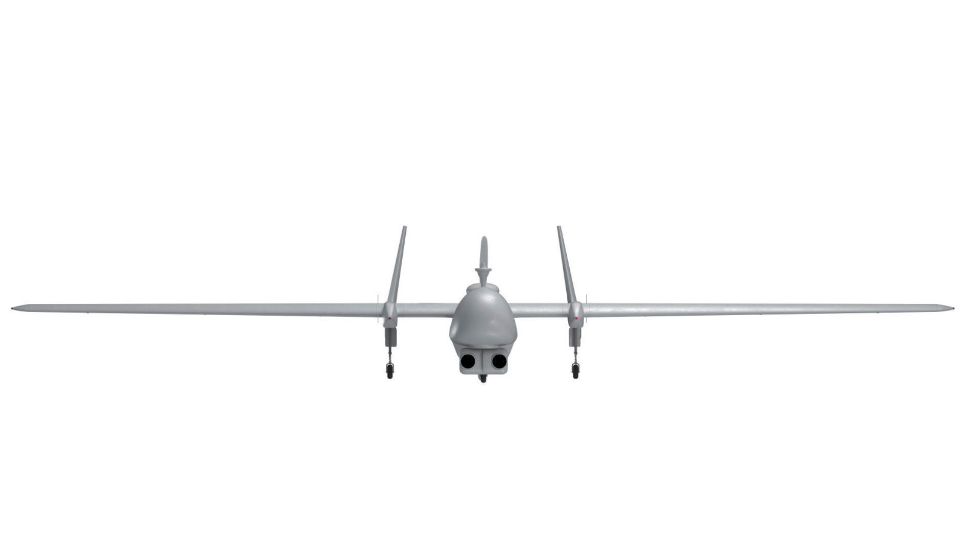 UAV Heron TP Israel Aerospace Industries drone 3D model_8