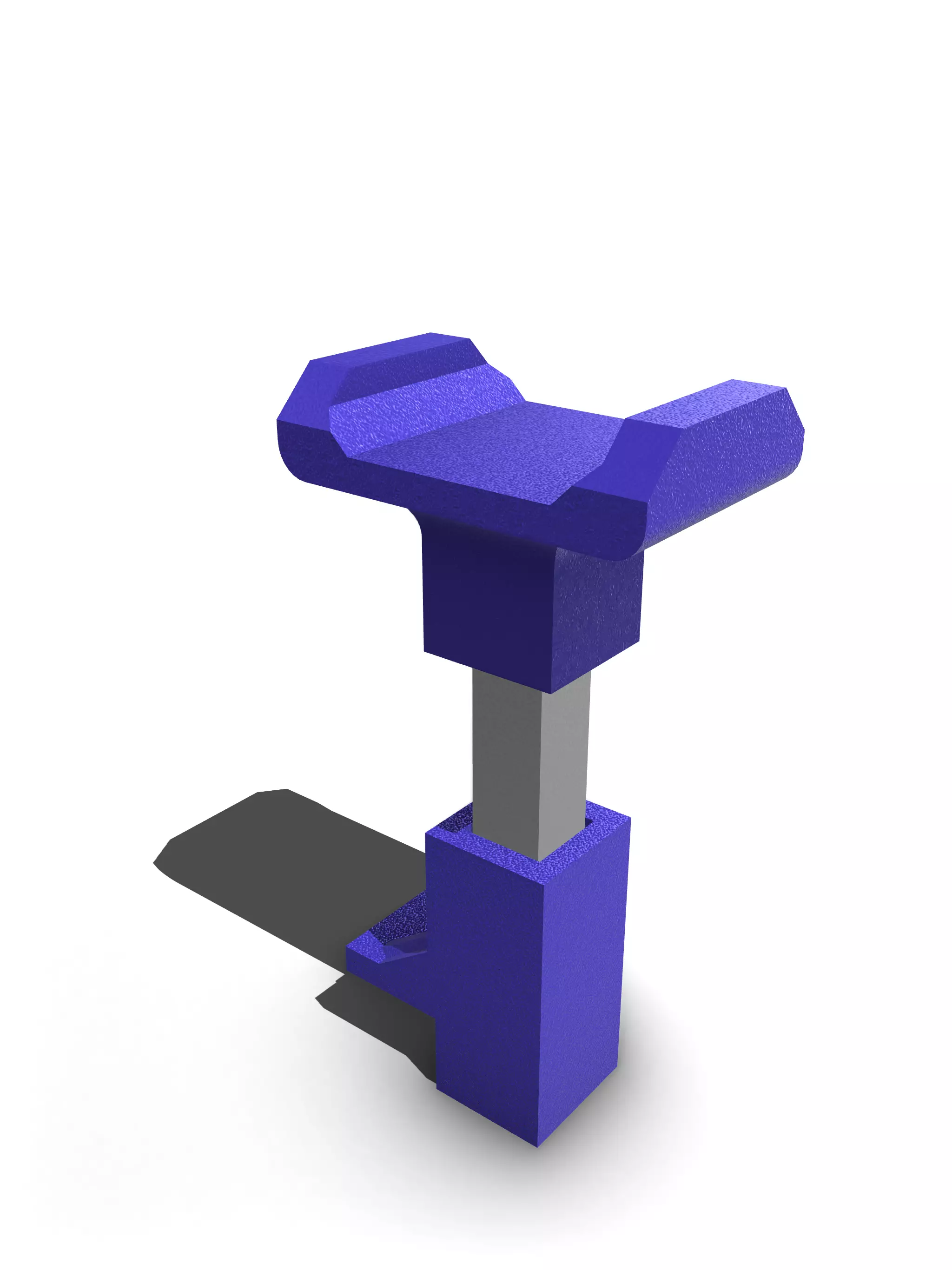 Paint shop body stand mounts For diorama 3D print model_0