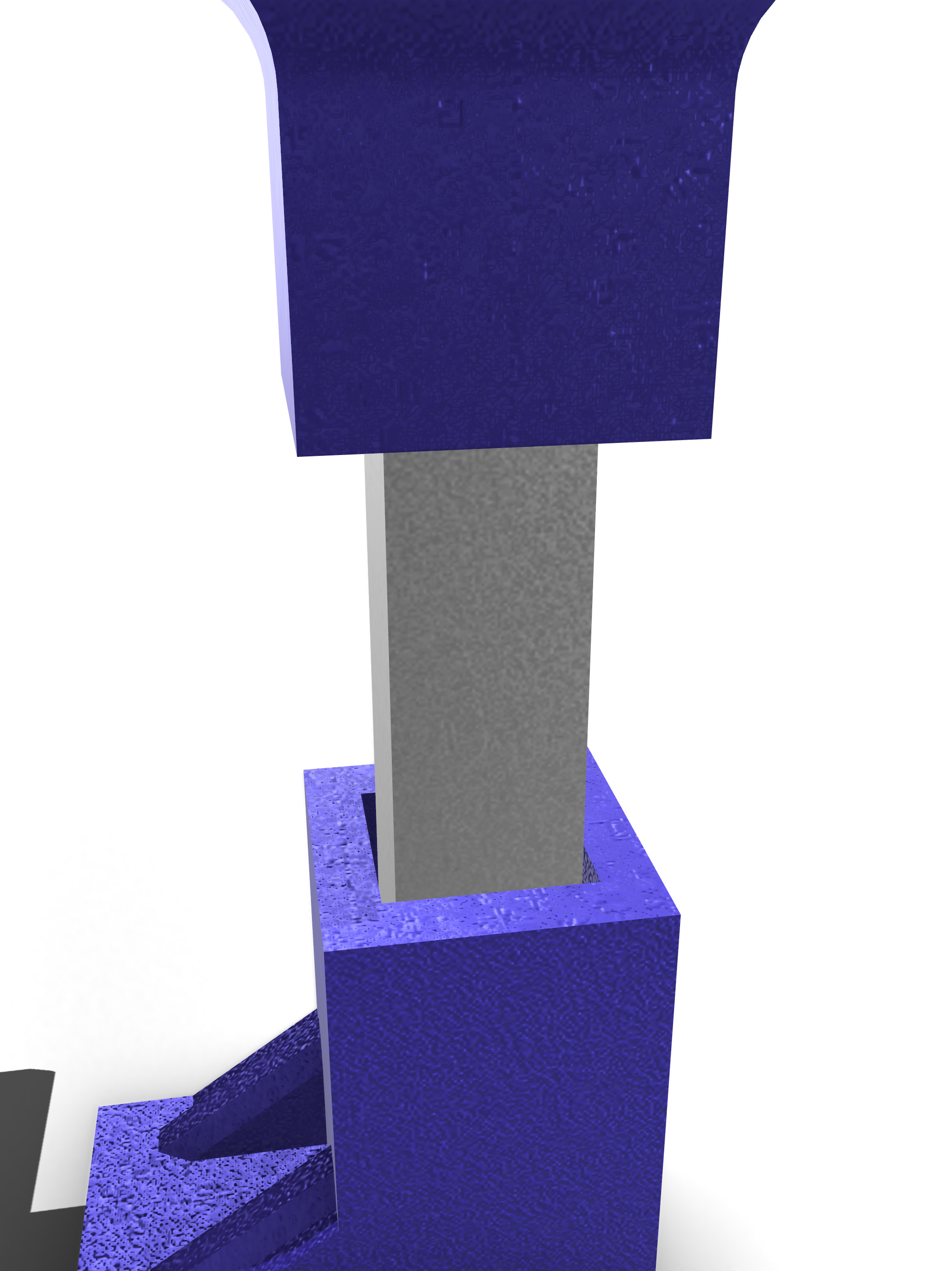 Paint shop body stand mounts For diorama 3D print model_3