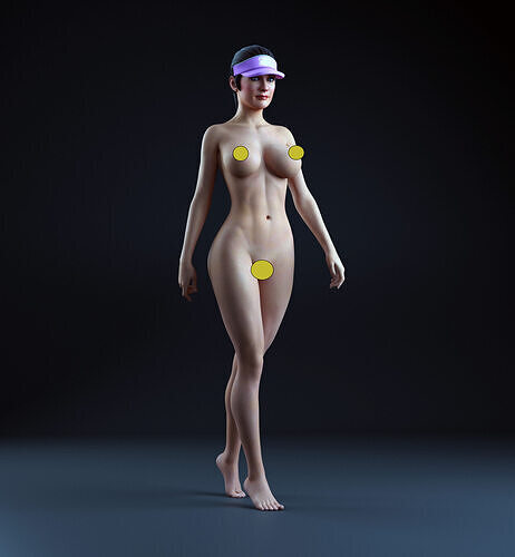Grand Theft Auto - GTA - Amanda De Santa 3D print model