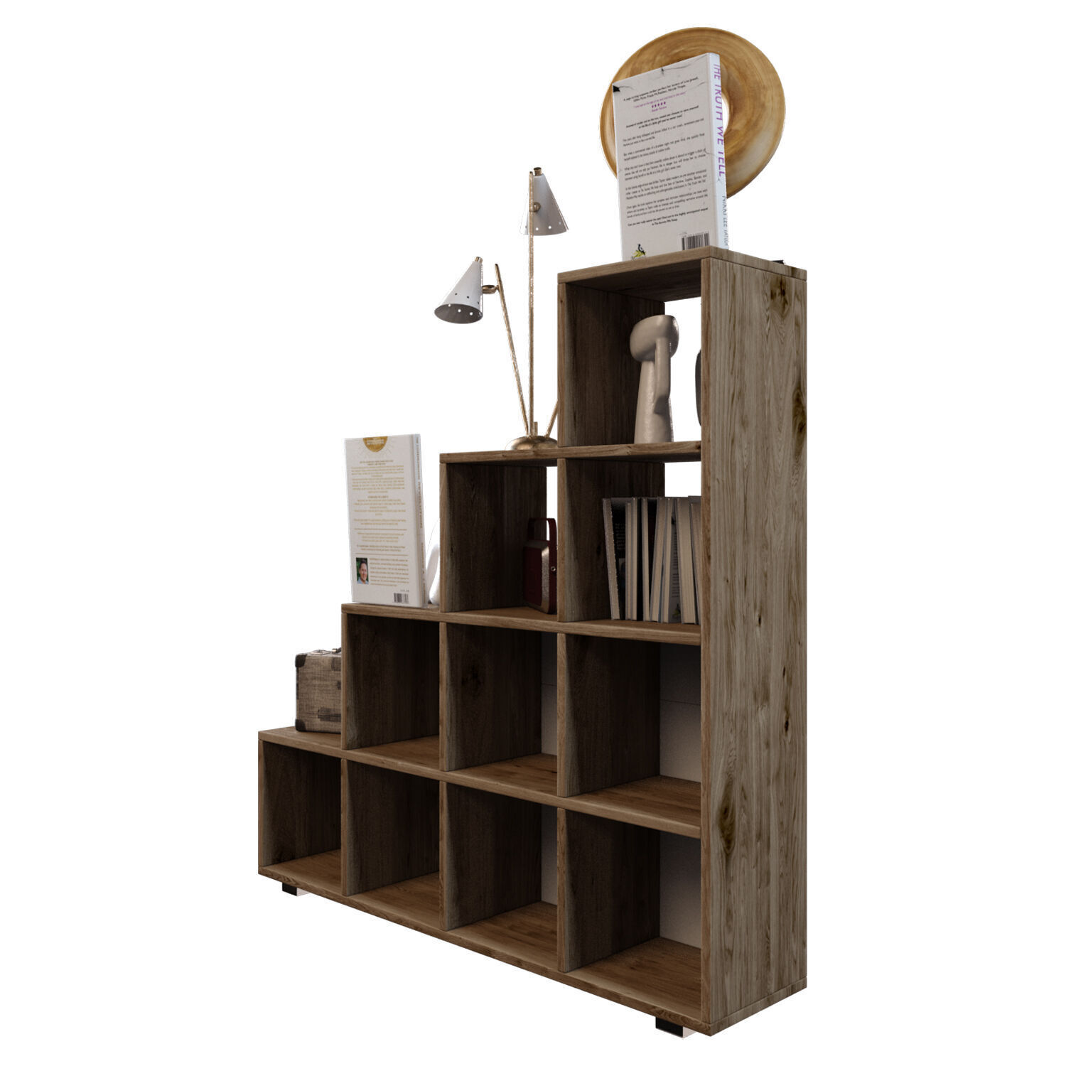 Slide Rack Bricks 3D model_3