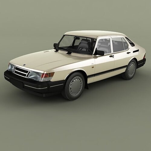 SAAB 900 5-door 3D model