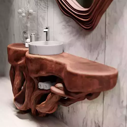 WildForm Wash No1  Organic Sink and Vanity Set