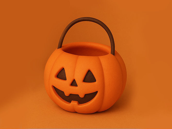 Halloween Pumpkin Decor  Free 3D print model