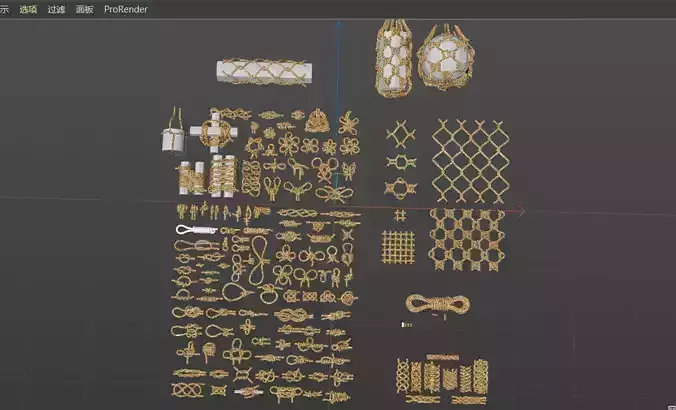 RopeKnot3DModelCollection