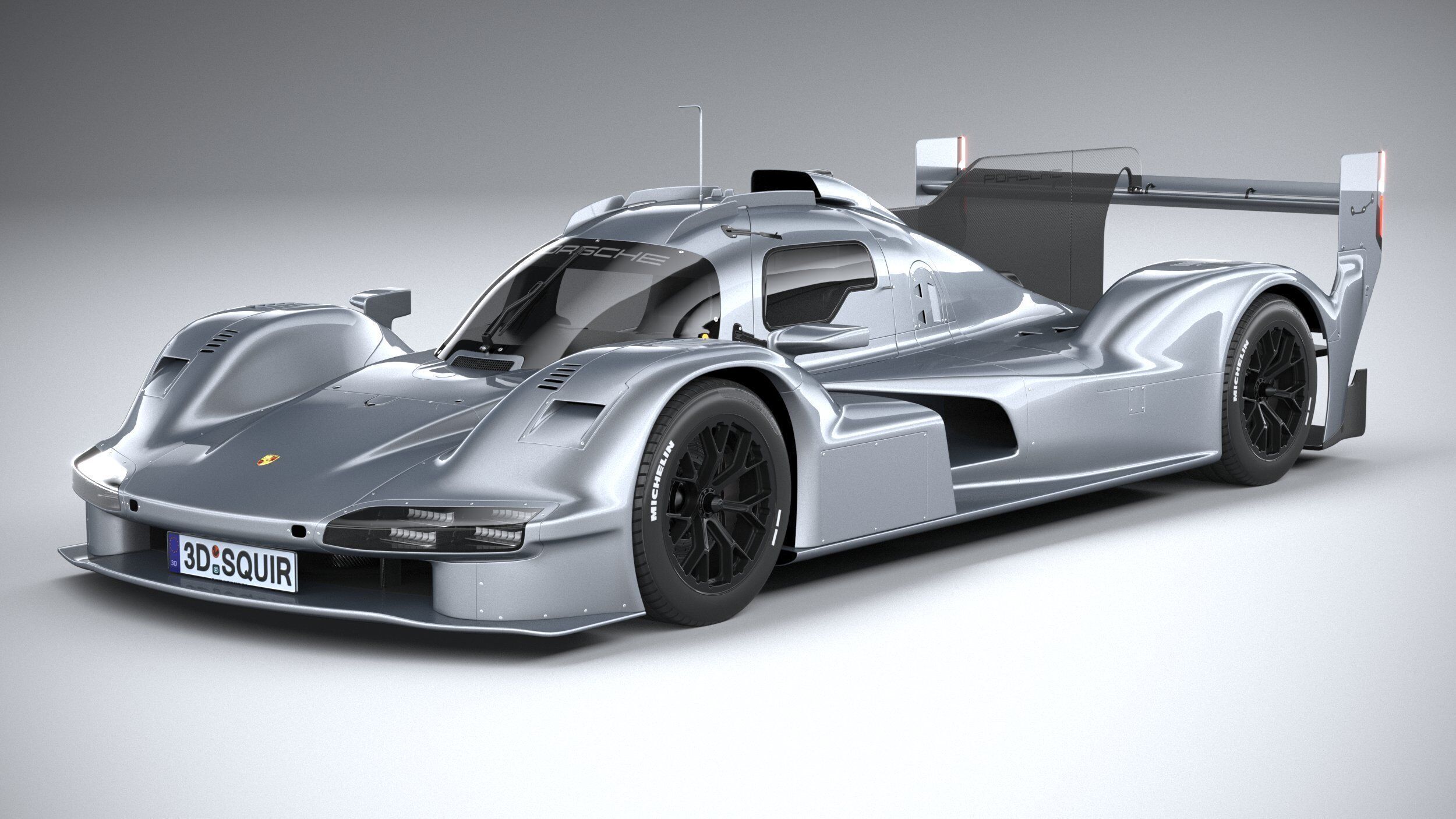 Porsche 963 RSP 2026 3D model_1