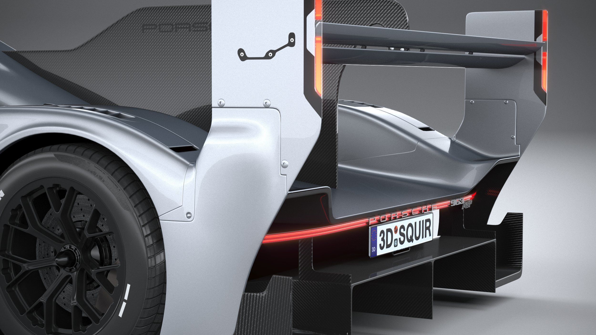 Porsche 963 RSP 2026 3D model_6