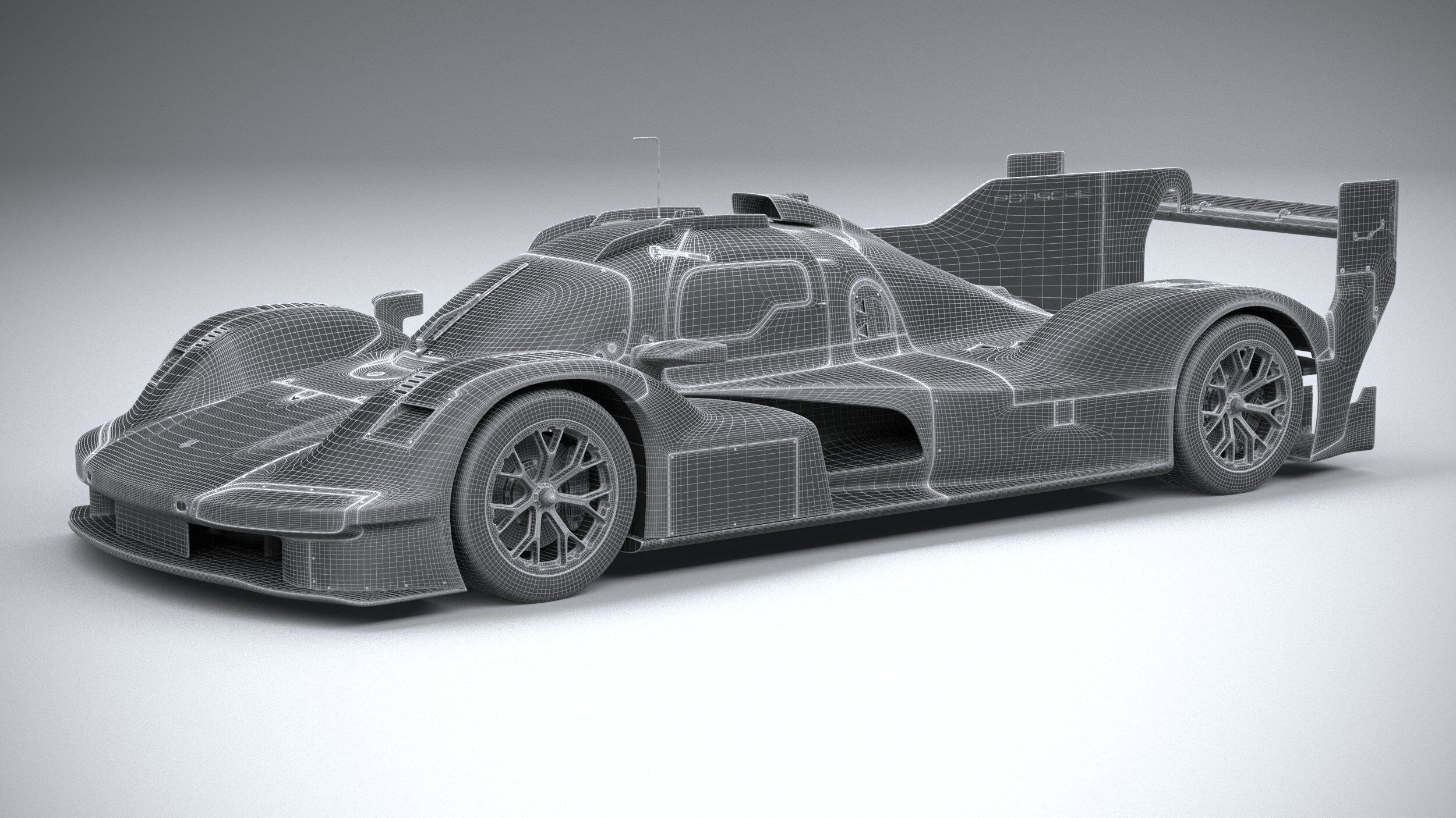 Porsche 963 RSP 2026 3D model_26