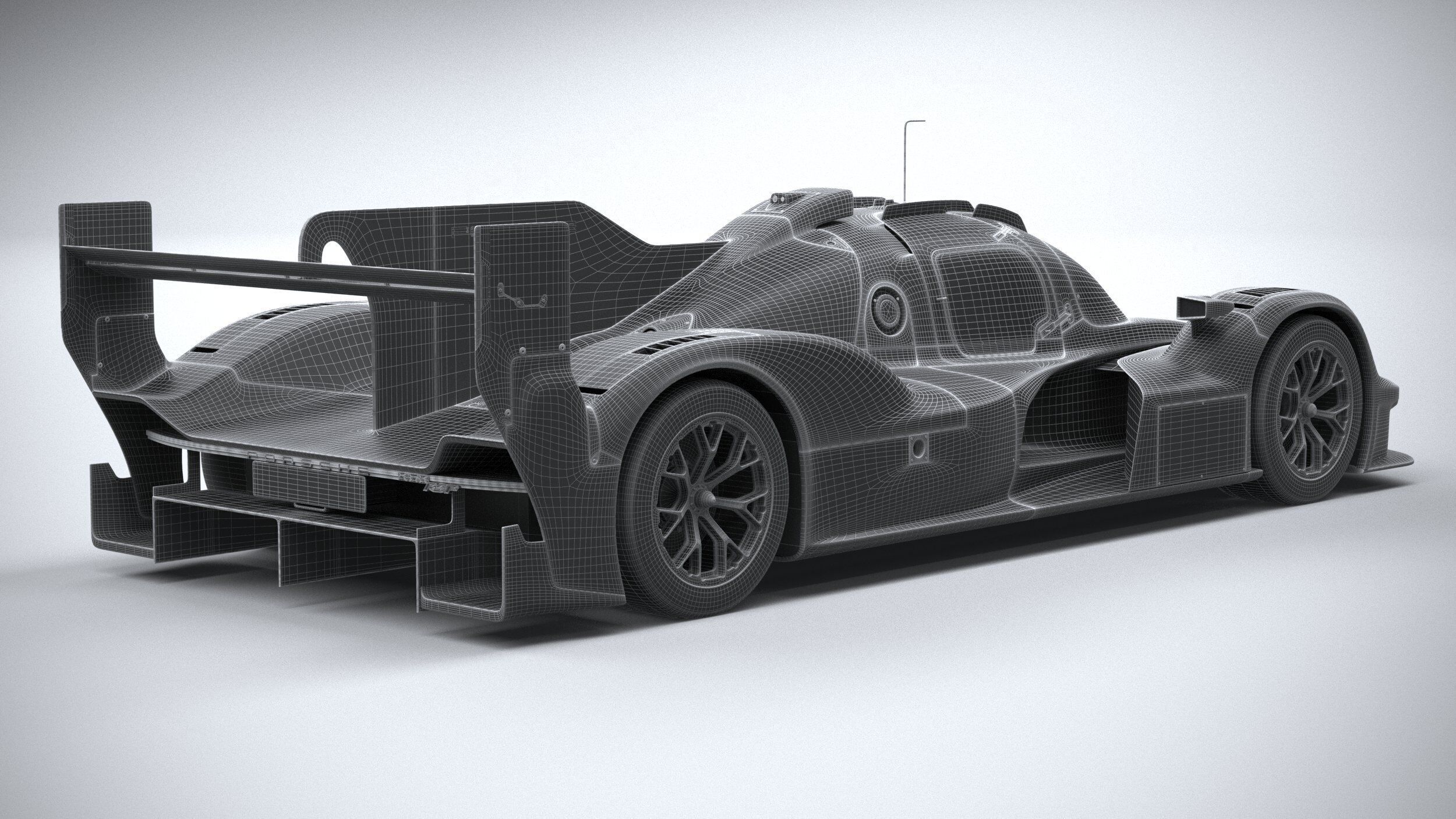 Porsche 963 RSP 2026 3D model_27