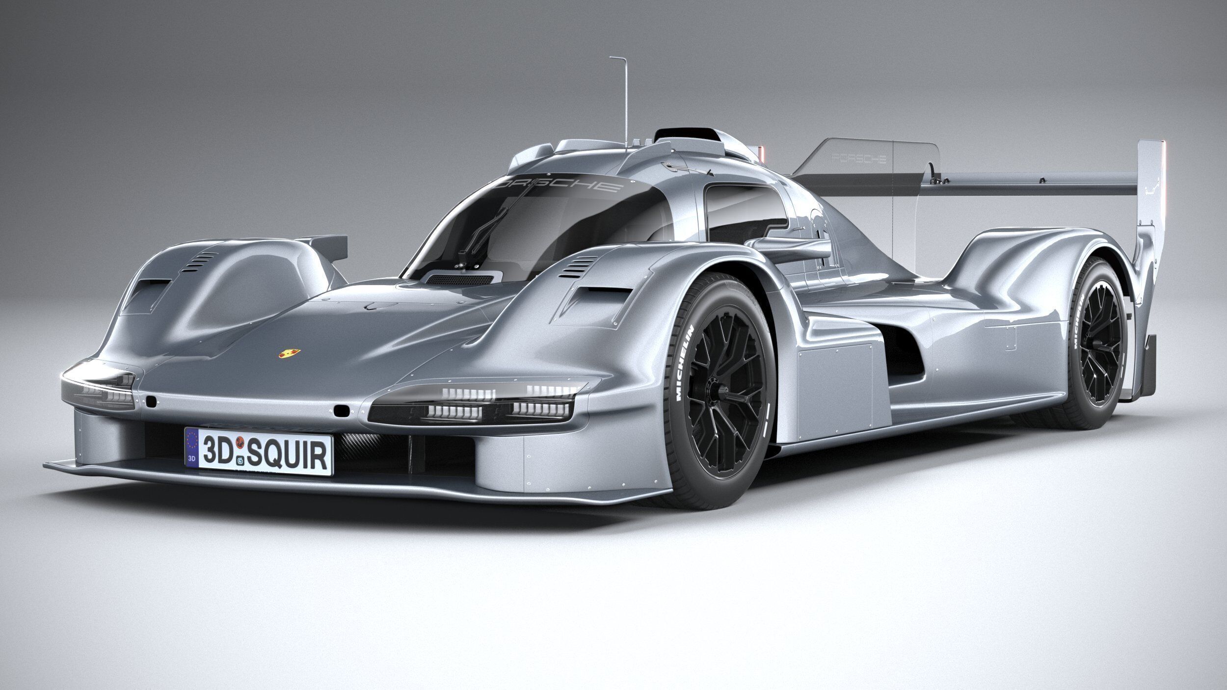 Porsche 963 RSP 2026 3D model_2