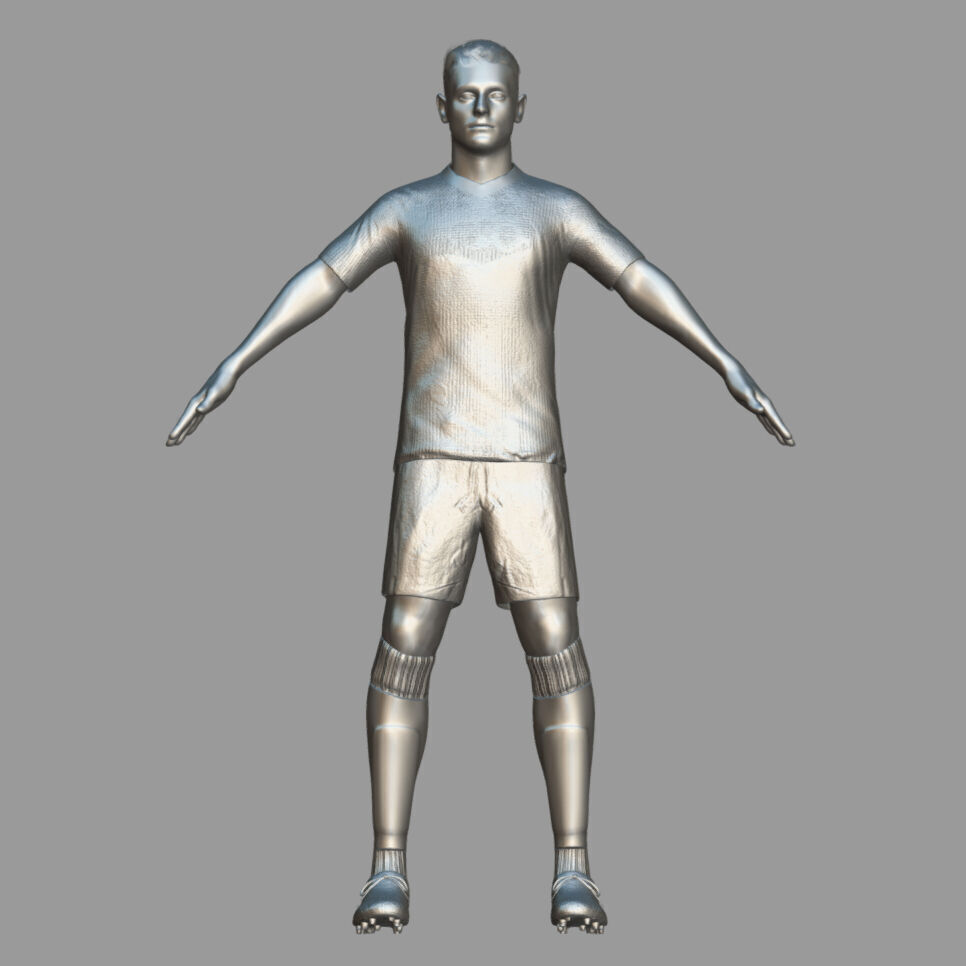 T-Pose Rigged Stanisic Bayern Munich 24-25 3D model_3