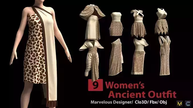 Womens Ancient Outfit