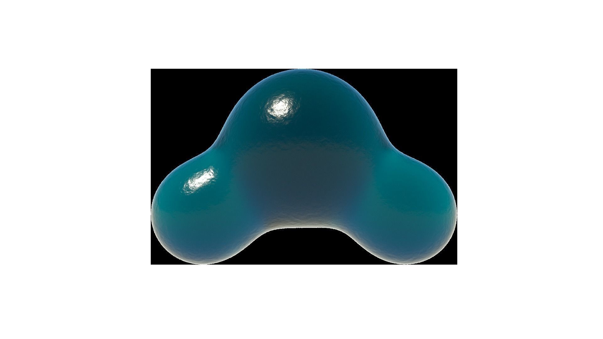 Water Molecule Free 3D model_0