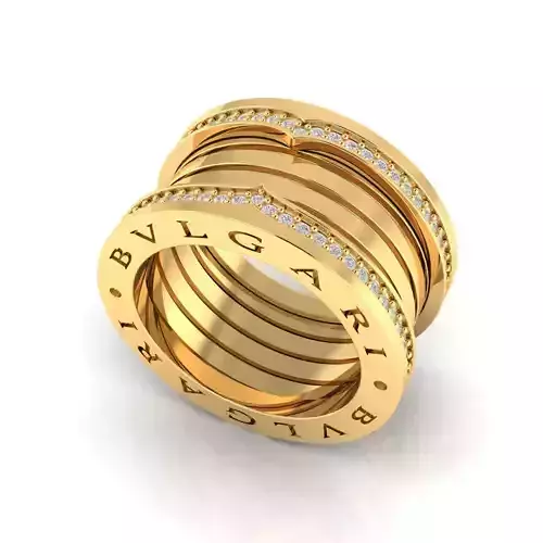 BVLGARRI BZERO RING 3D print model