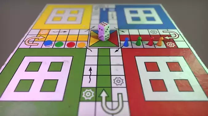 Old-School Ludo Assets