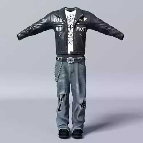 Punk Street Outfit  No15