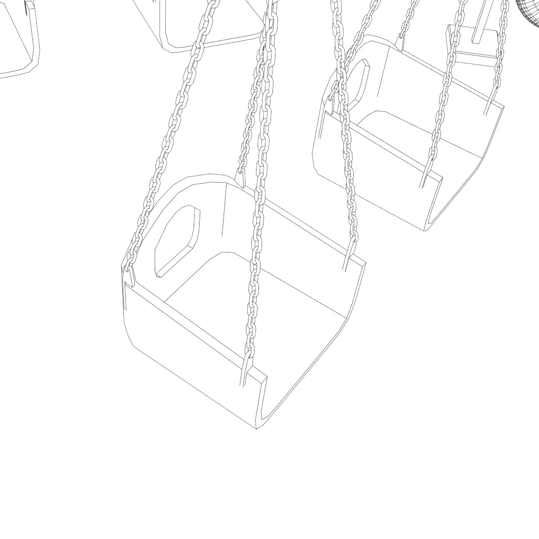 Amusement ride - Swinger 3D model_5