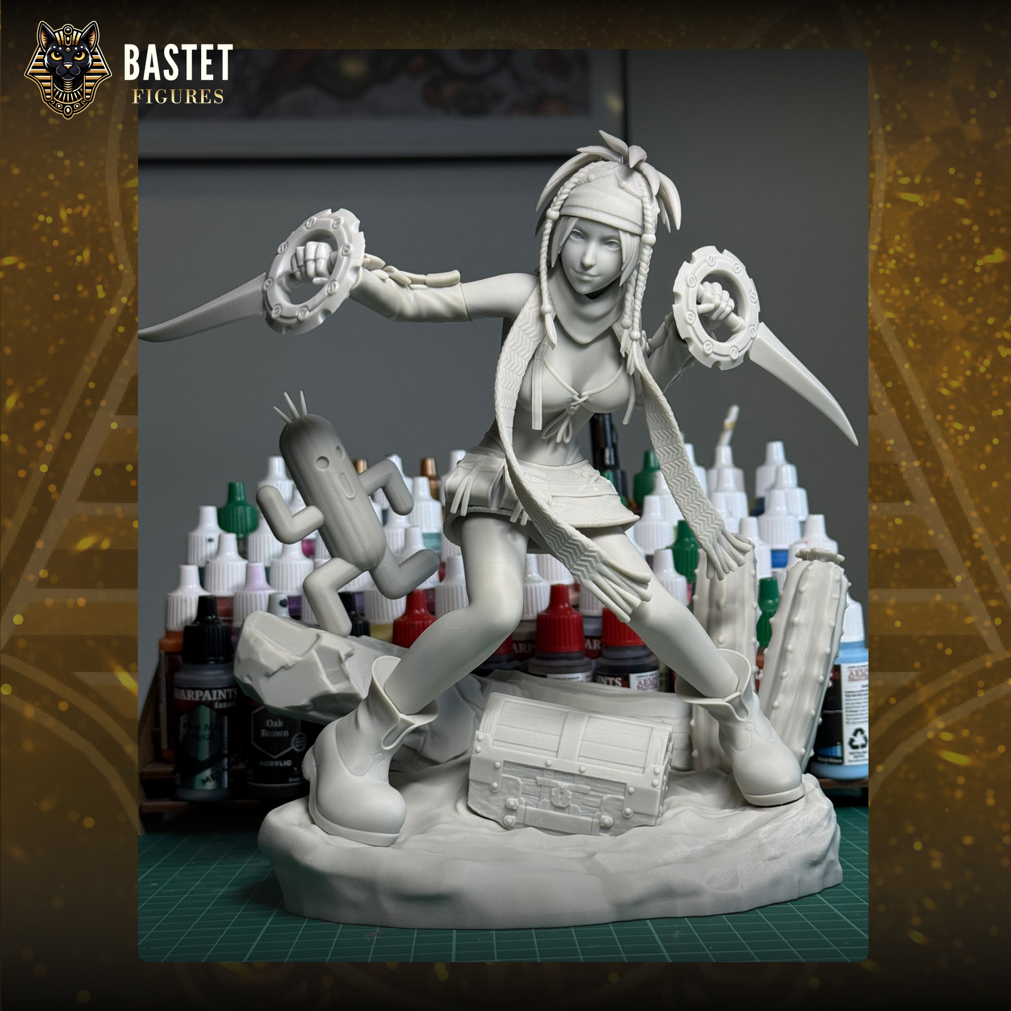 Rikku I Final Fantasy 3D print model_3