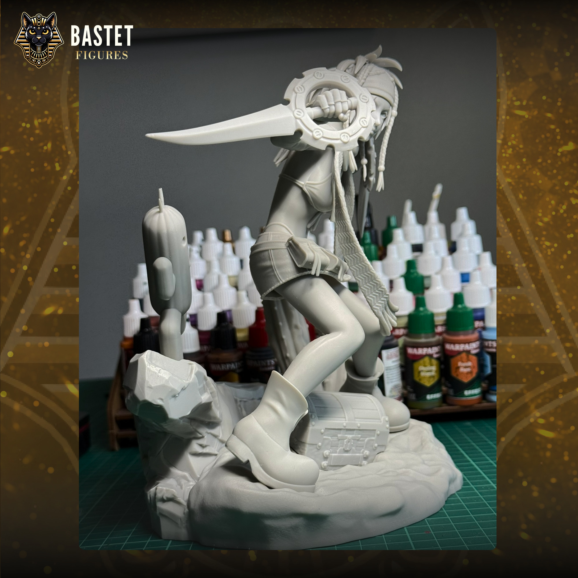 Rikku I Final Fantasy 3D print model_10