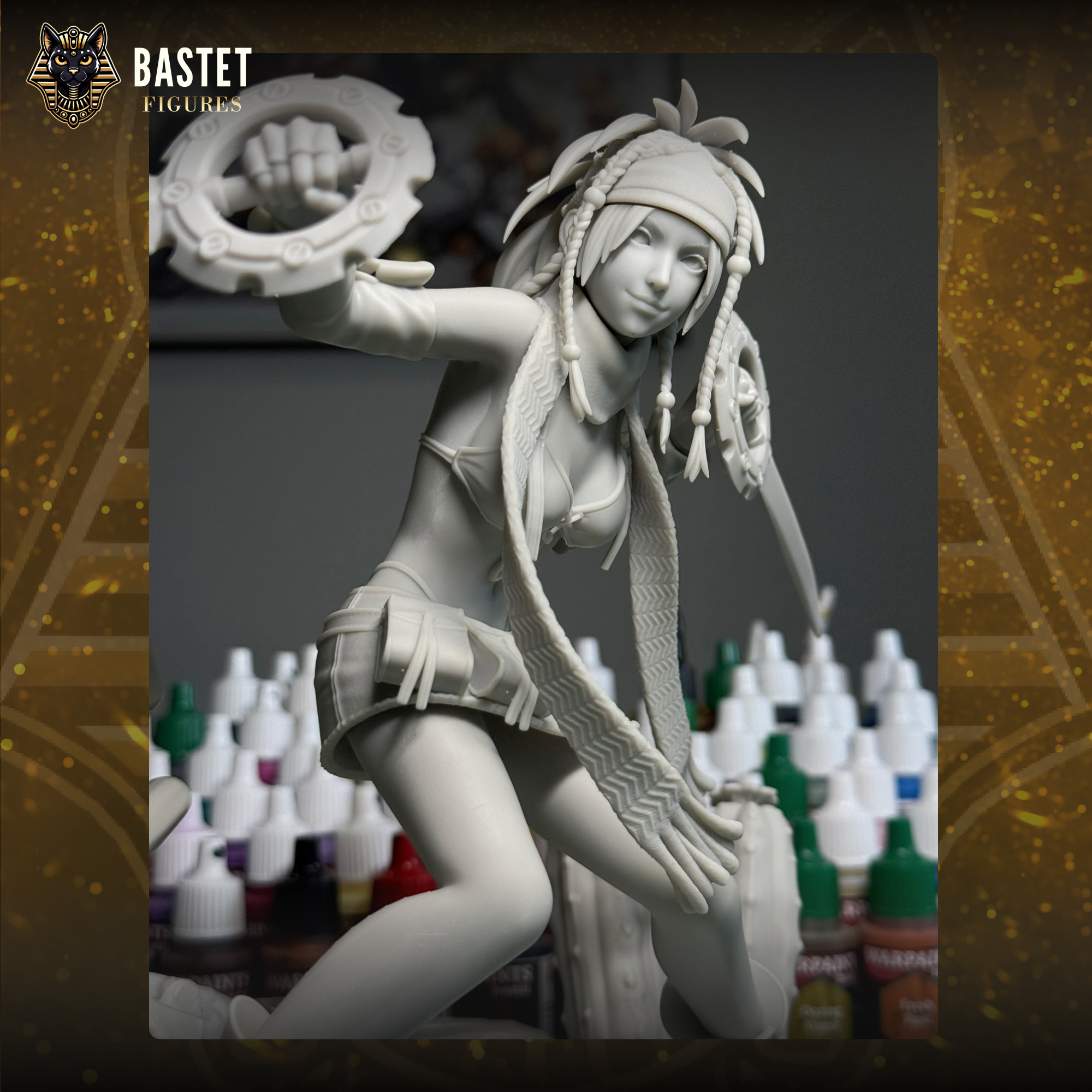 Rikku I Final Fantasy 3D print model_1