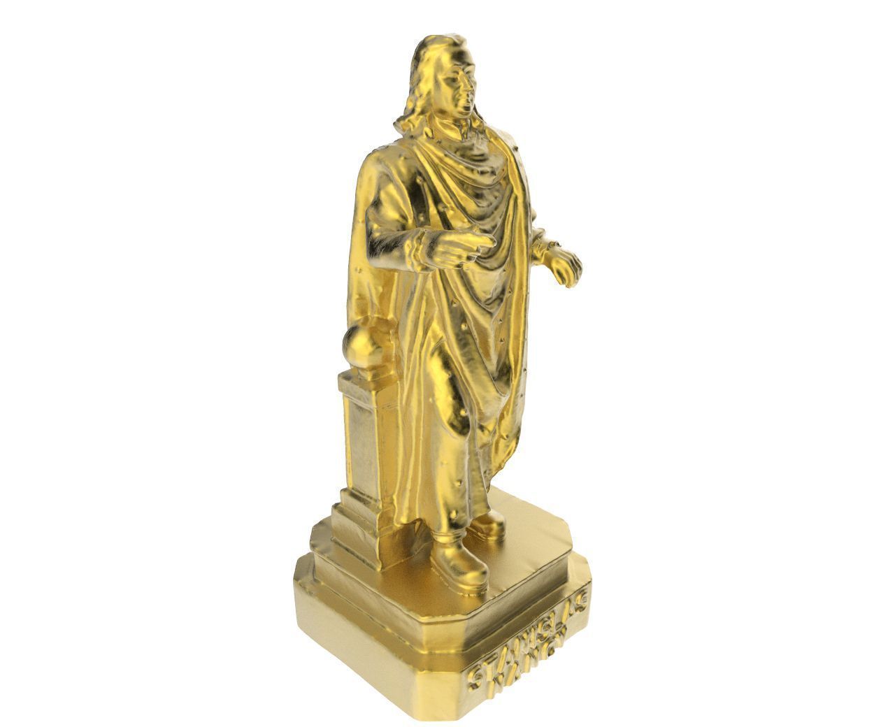 Stanislas Leczinski 3D print model_1