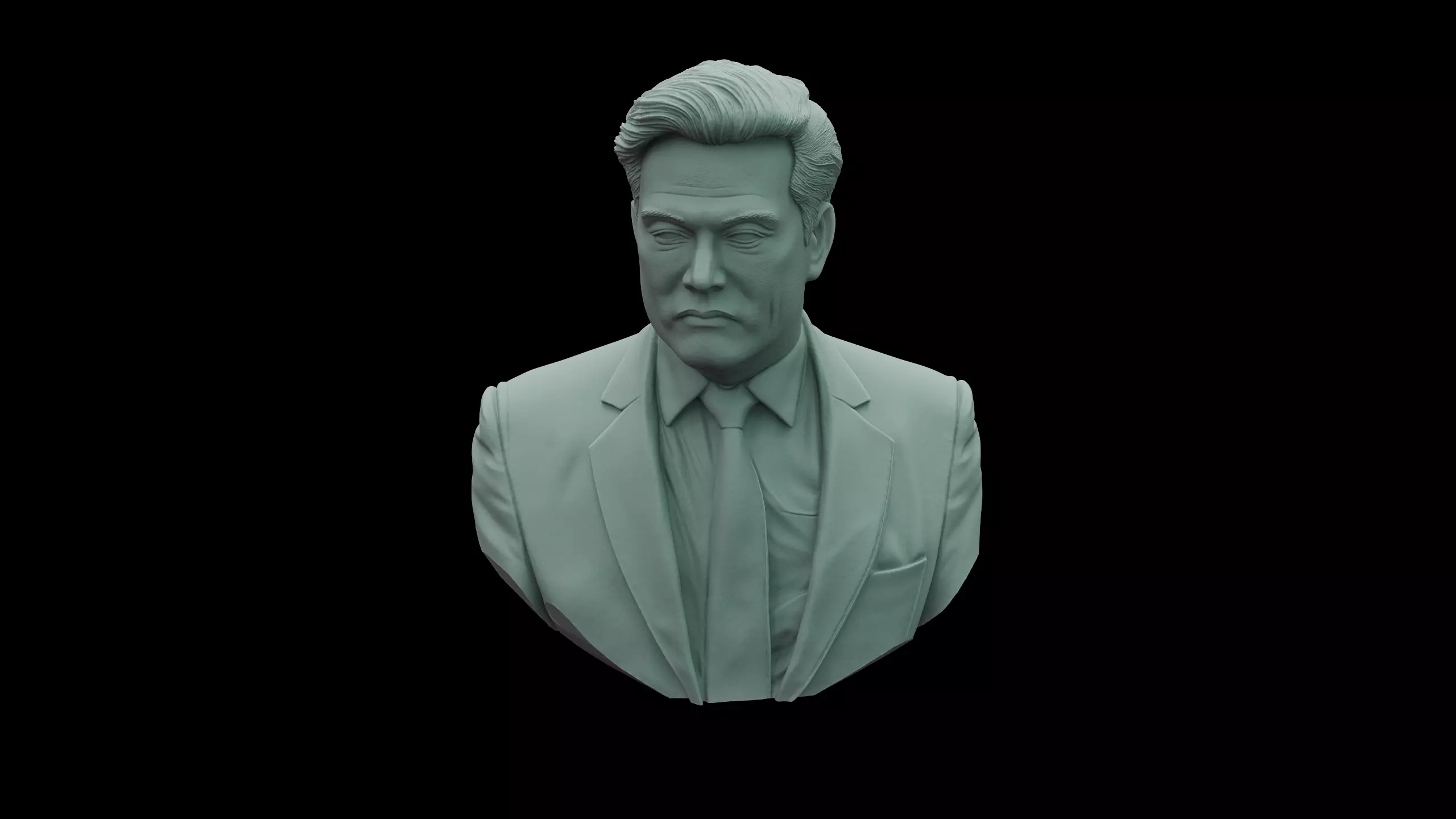 Noname Person Bust Free 3D print model