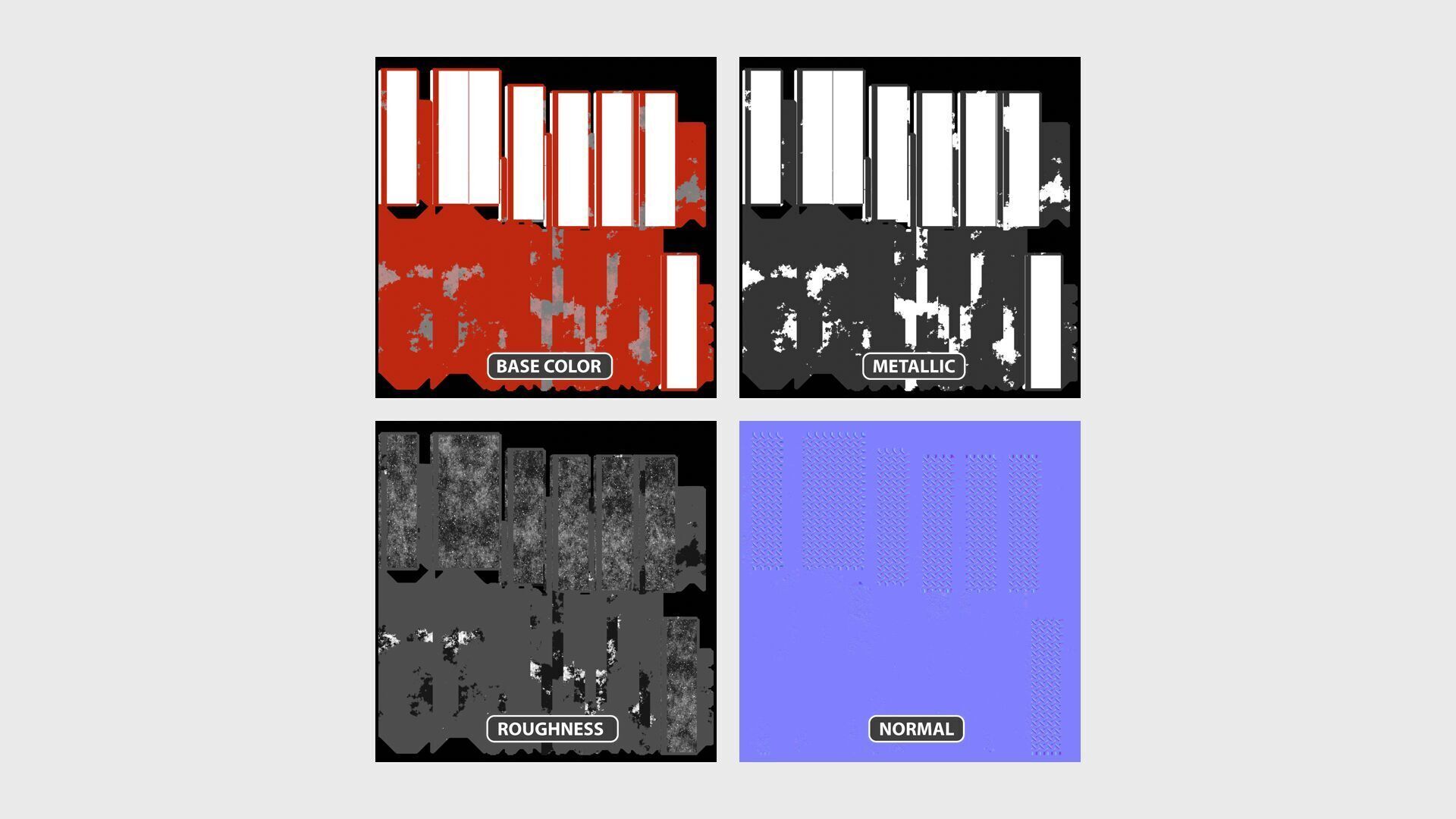 Water Slides Low-poly 3D model_16