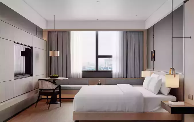   hotel bedroom interior 01