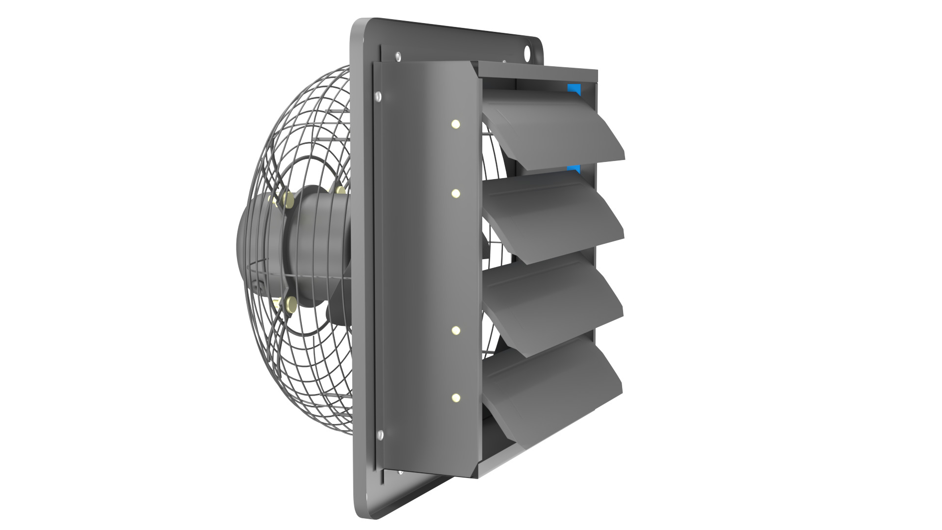 Industrial Ventilation Exhaust Fan 3D Model 3D model_13