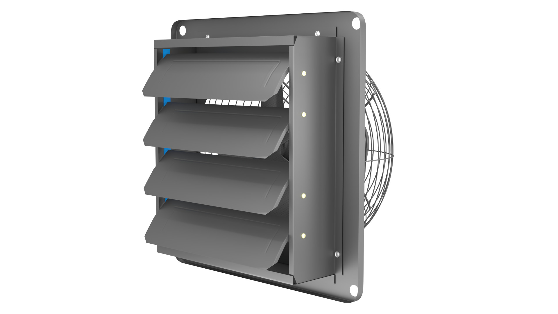 Industrial Ventilation Exhaust Fan 3D Model 3D model_19