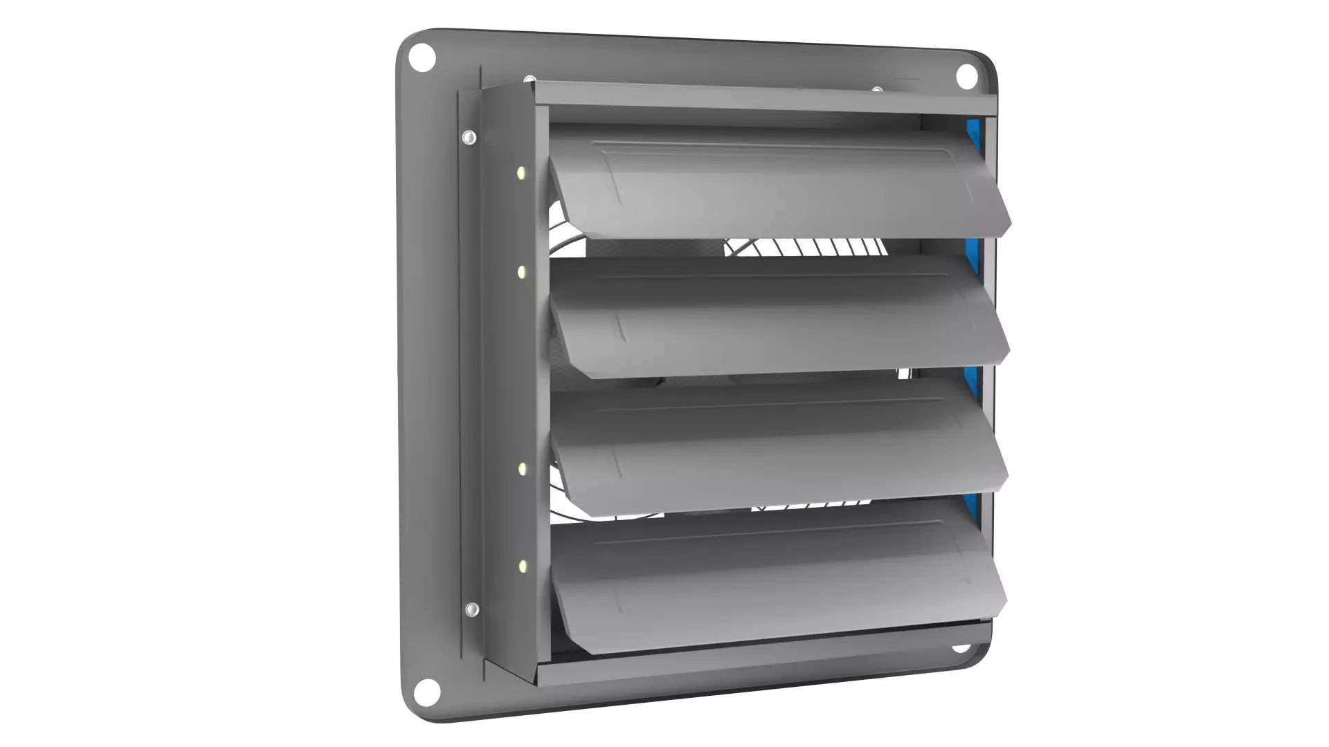 Industrial Ventilation Exhaust Fan 3D Model 3D model_0