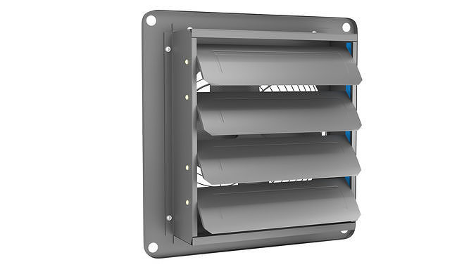 Industrial Ventilation Exhaust Fan 3D Model 3D model