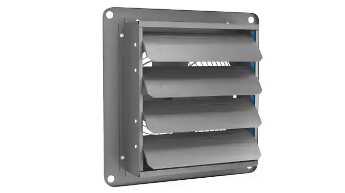 Industrial Ventilation Exhaust Fan 3D Model