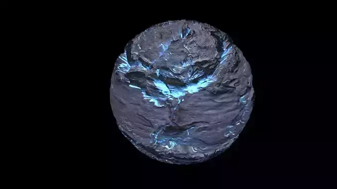 Exoplanet 3D model