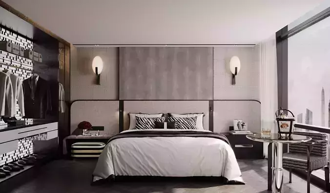  hotel bedroom interior 08