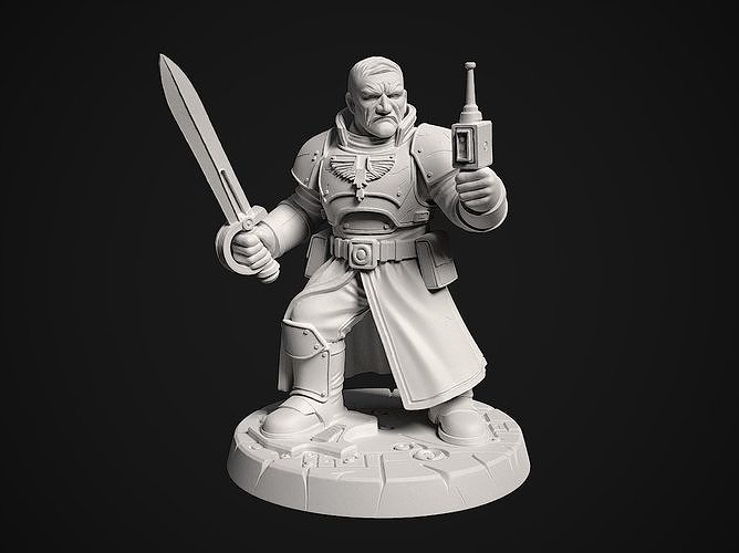 Imperial Commander - 3d print model 3D print model